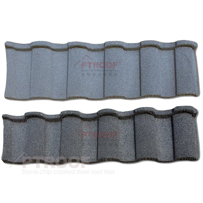 Architectural Roman Color Stone Coated Metal Roof Tile for villa