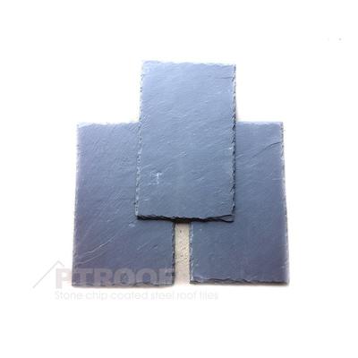Natural Rectangle Black /Grey Slate Roof Slate Tile for Home Decoration PT-S01