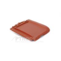 European Style Superior Quality  Flat Natural Clay Roof Tile For Architectural