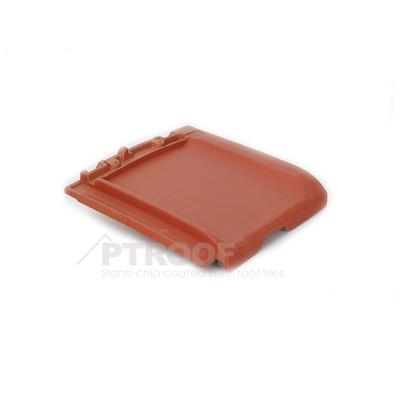 Low Water Absorption MATT&Glazed Flat Clay Roof Tile For The Villa